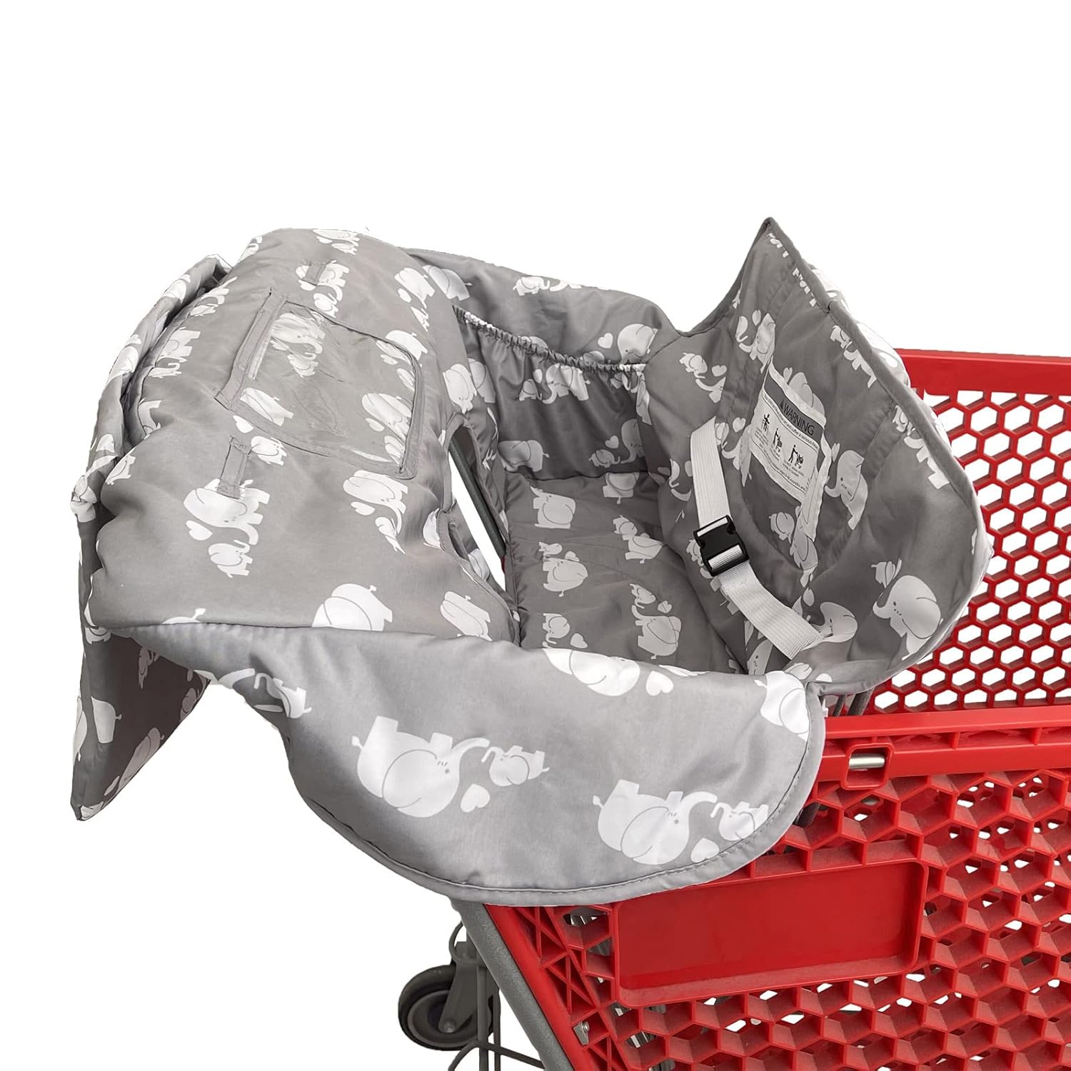2in1 Shopping Cart and High Chair Cover for Baby, Padded