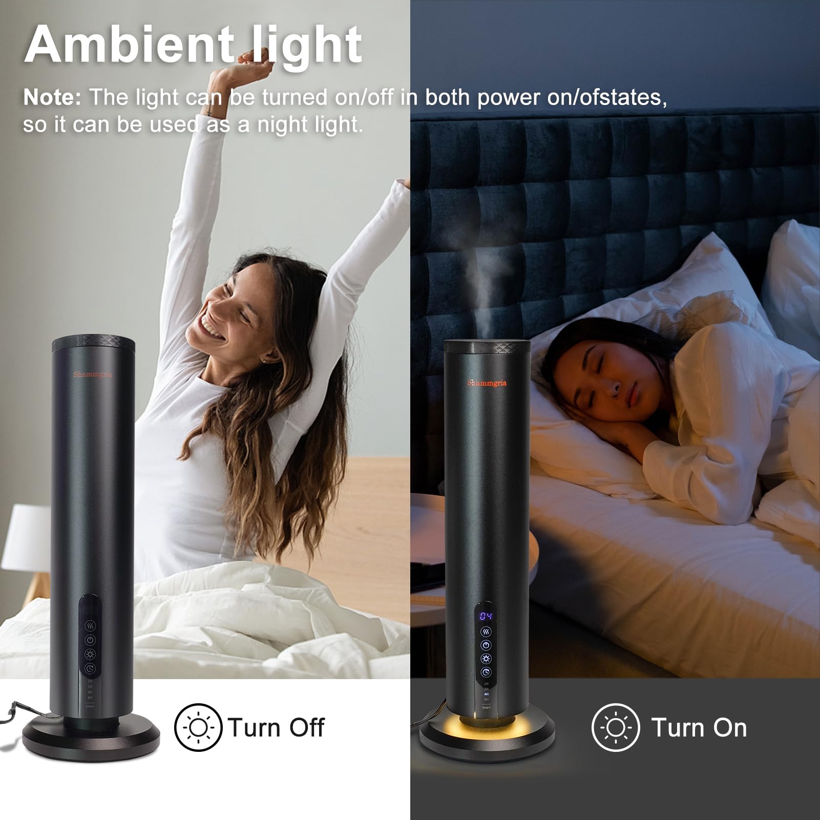 Difusor de aire Bluetooth sin agua, difusor de aromaterapia de aceites esenciales con temporizador, cobertura de 1200 pies cuadrados, apto para el hogar, oficina, dormitorio y spa