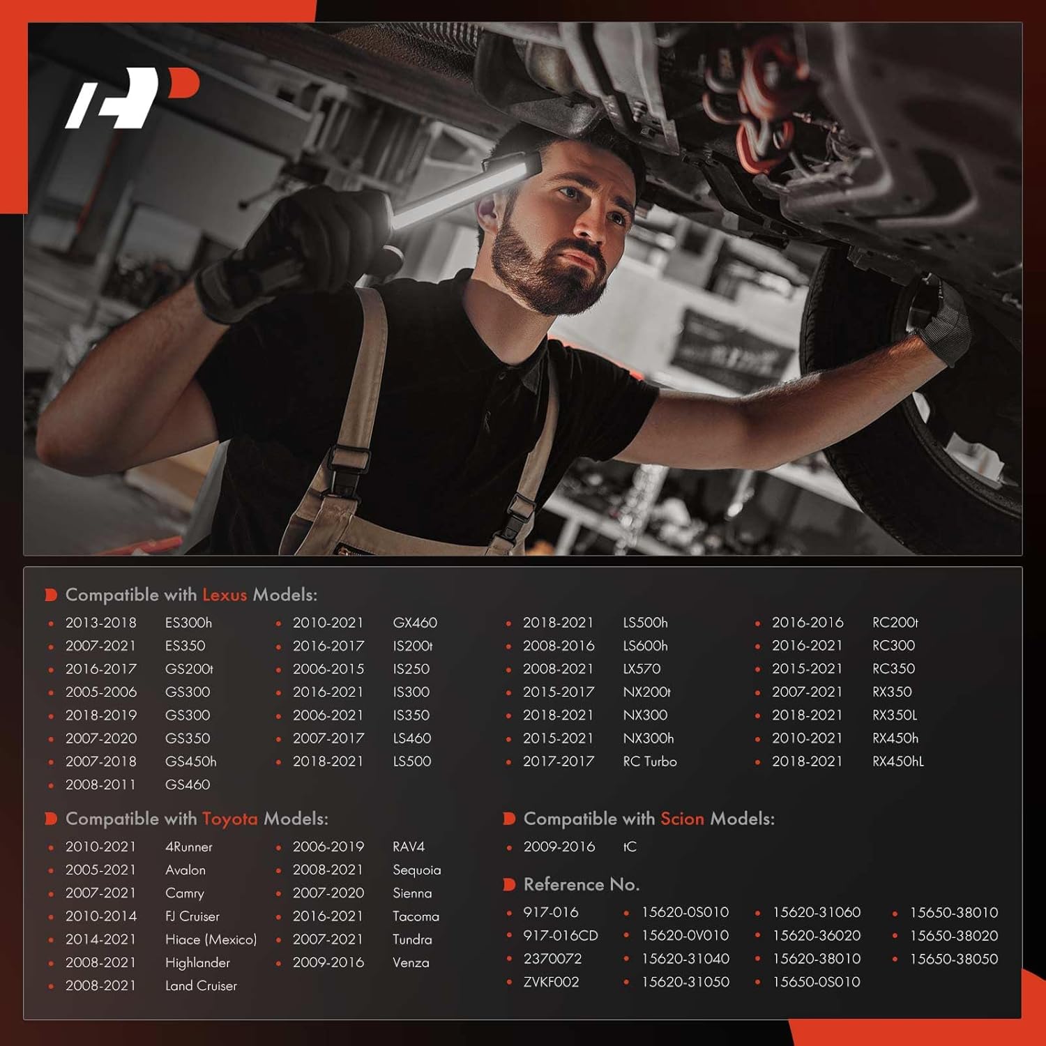 a-premium oil filter housing cap assembly 15620-31060 fit for toyota camry, rav4, highlander, tundra, sienna, 4runner, fj cruiser, land cruiser & lexus es300h, is250, is350, replaces 15643-31050