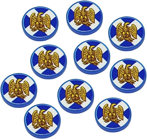 Vista 29 de LITKO Ficha Napoleónica Miniaturas Históricas Wargame Game Pieces Paquete de 10 (francés)