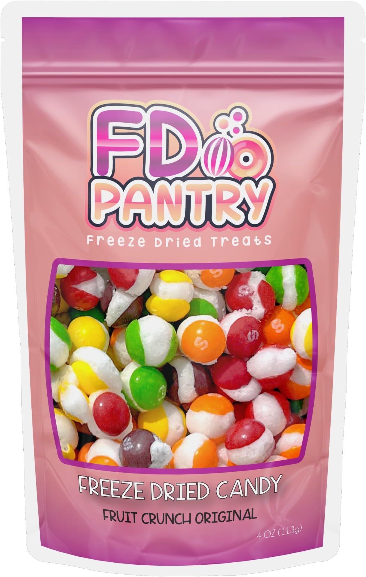 Freeze Dried Fruit Crunch Candy (Original, 4 oz)