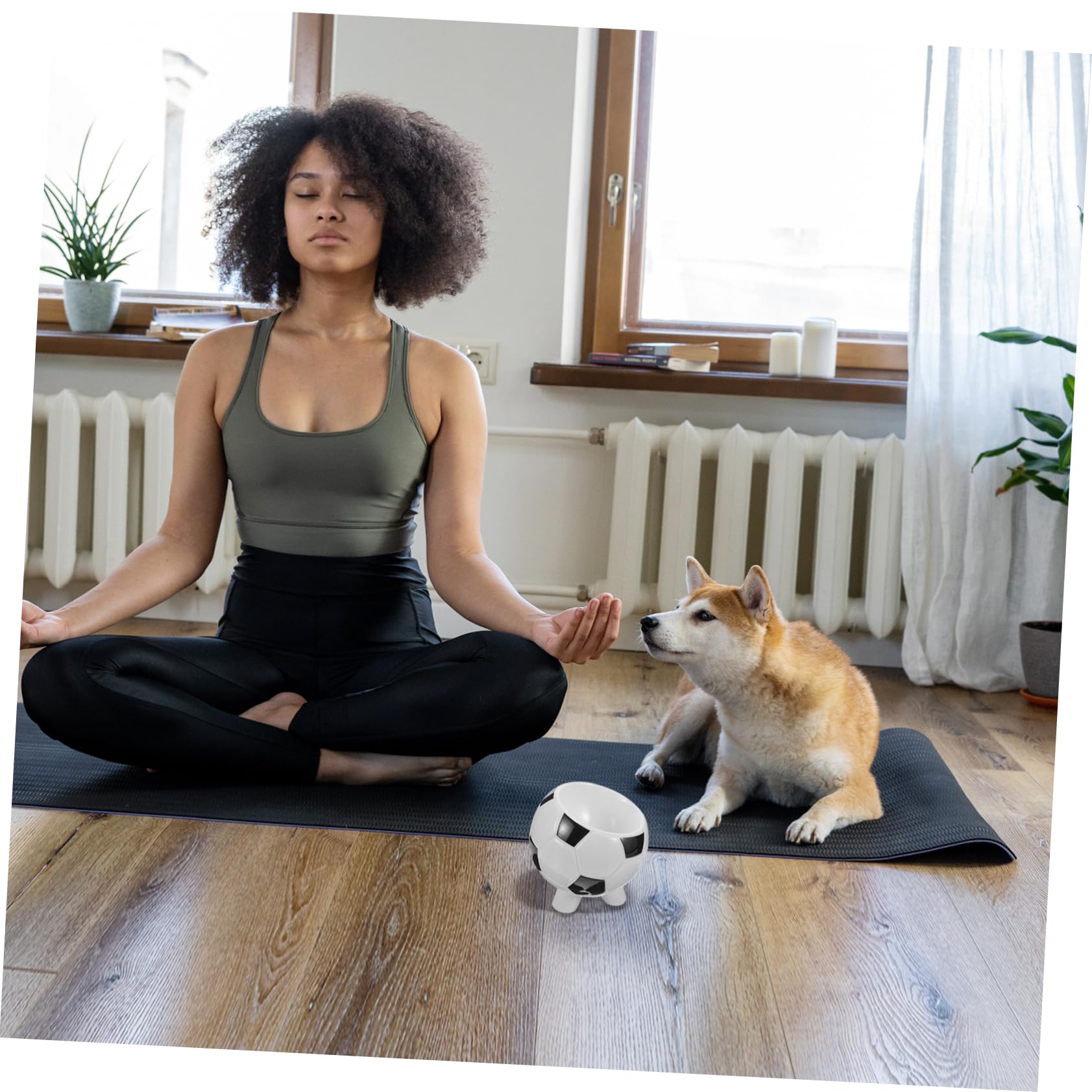 Gamelle pour Chien et Chat en Céramique, Bol Sport Basket