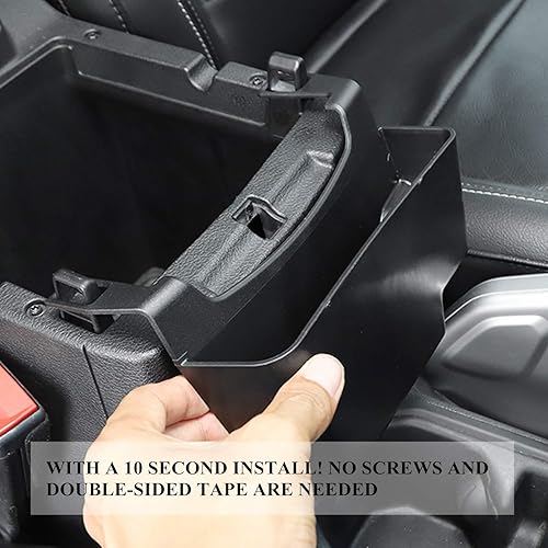 Miniatura 3 de Bandeja organizadora de consola central delantera para Jeep Wrangler JL JT, caja de almacenamiento, accesorios para 2018 2019 2020 2021 2022 2023