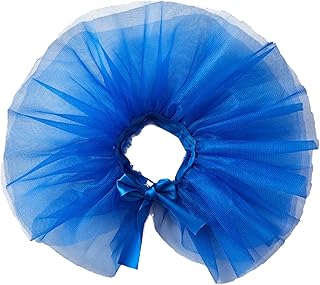 Dog Dress Summer for Pet Clothes Birthday Party Doggie Sundress Puppy Tutu Skirt Cat Princess Dress Blue S