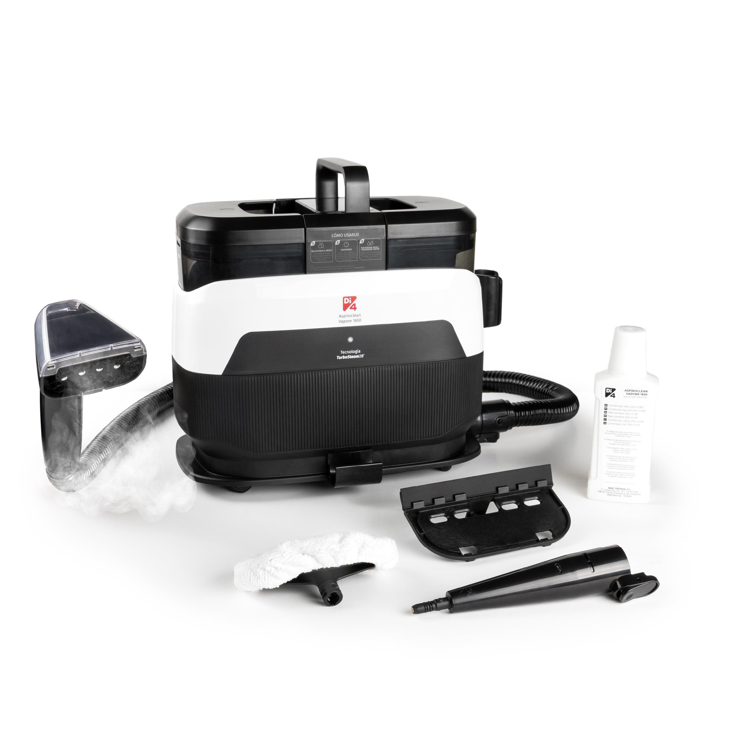 Di4 Pulitore Vapore 1650W con Accessori
