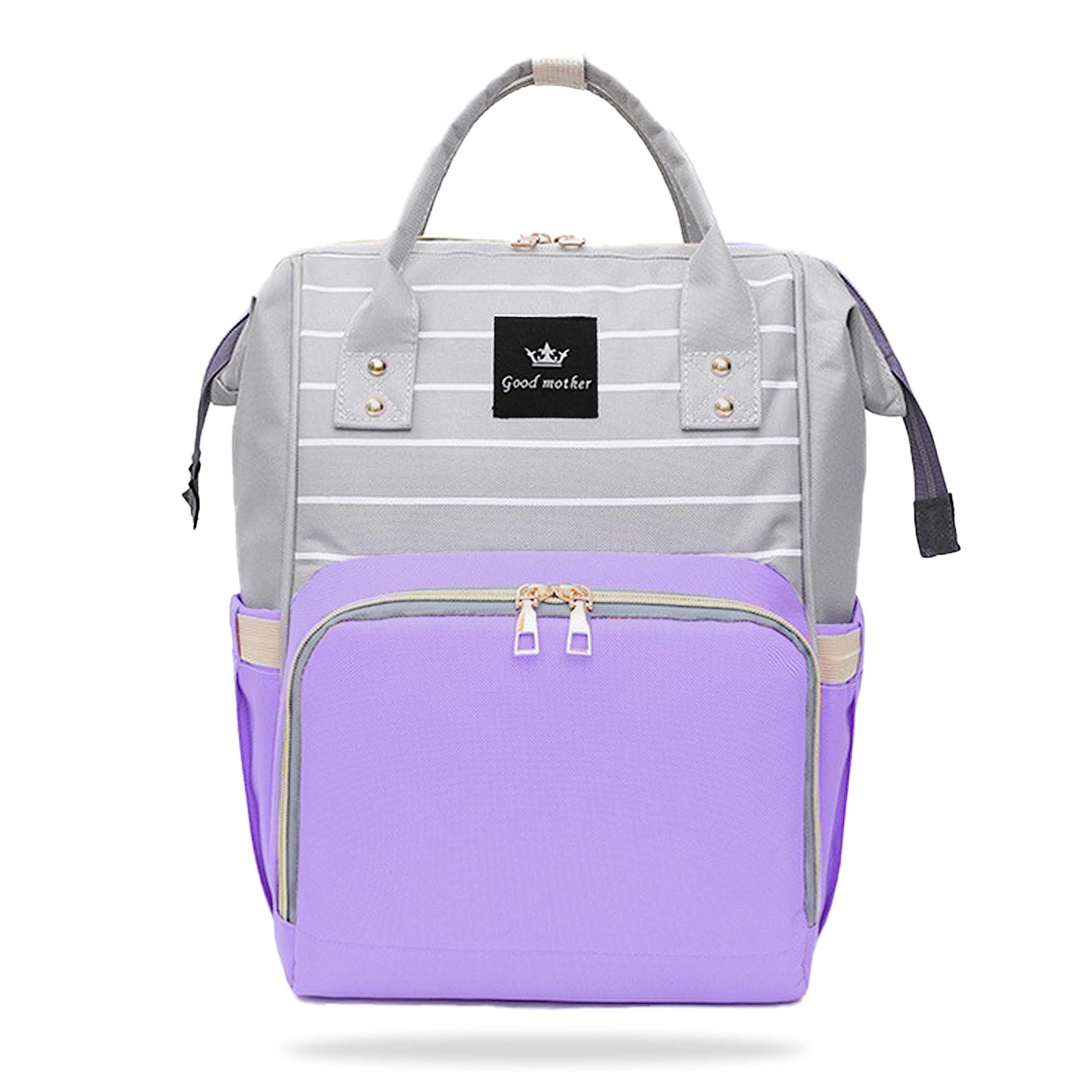 Bembika Diaper Bags For Mom And Dad Kids Diaper Bags For Travel Backpack For Multi-Function Waterproof And Large Capacity-image-17
