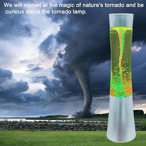 Miniatura 2 de Lámpara de tornado, lámpara de magma, lámparas de tornado para niños y adultos, lámpara de mesa que cambia de color automático de 12 pulgadas, luz