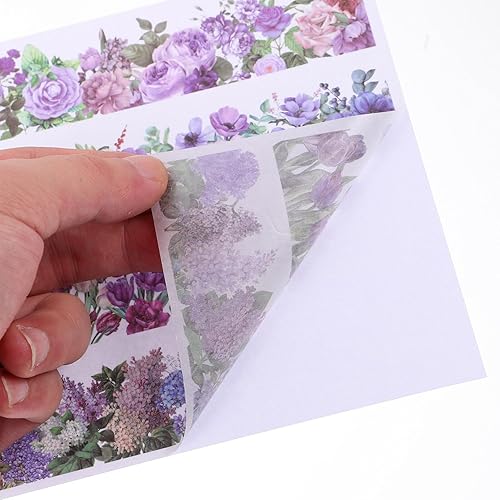 Miniatura 9 de EXCEART Cintas de papel washi vintage Ative s s s envoltura de regalo Washi Tape