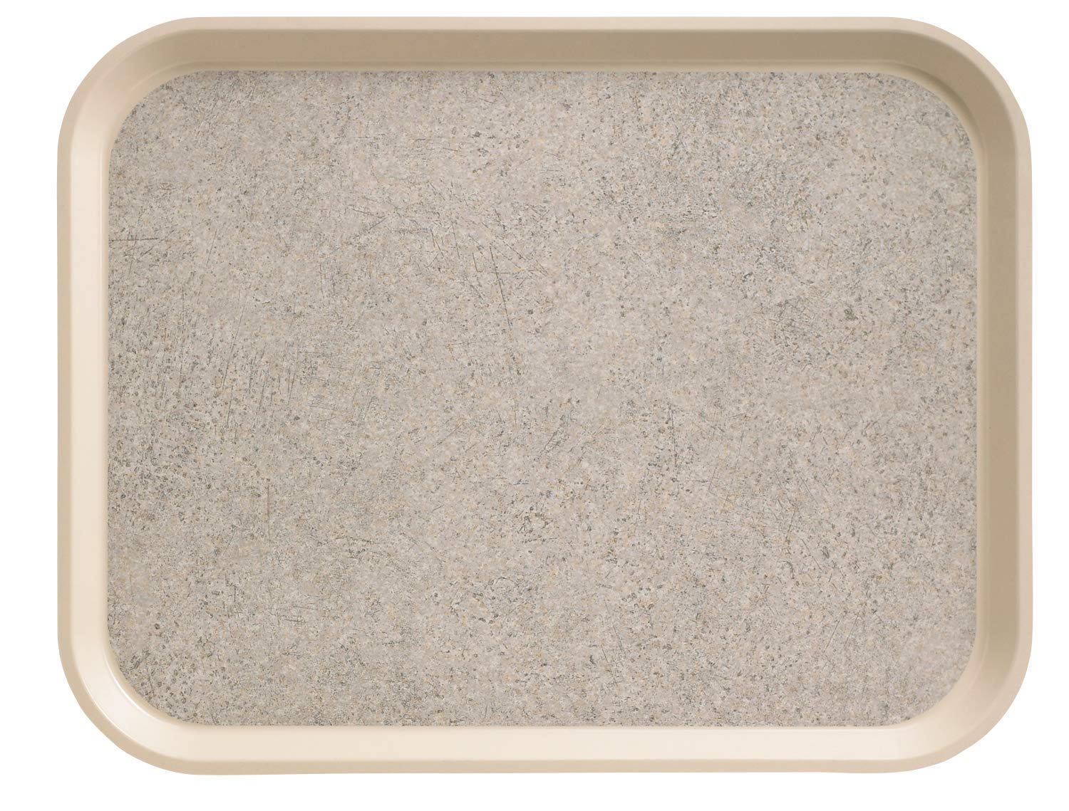 Plateau antidérapant Cambro Versa ivoire pour repas et service