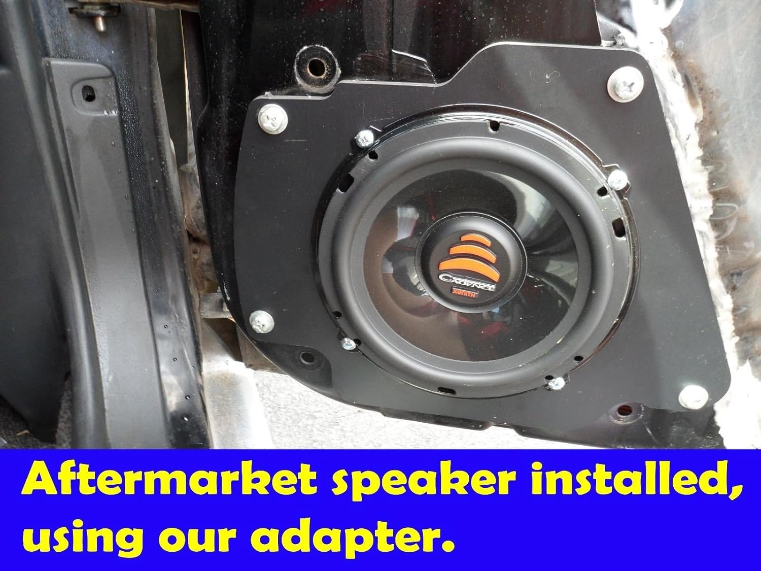 Front Door Speaker Adapter Spacer Rings -Fits 1989-1994 Nissan 240SX SAK004_55-1 Pair