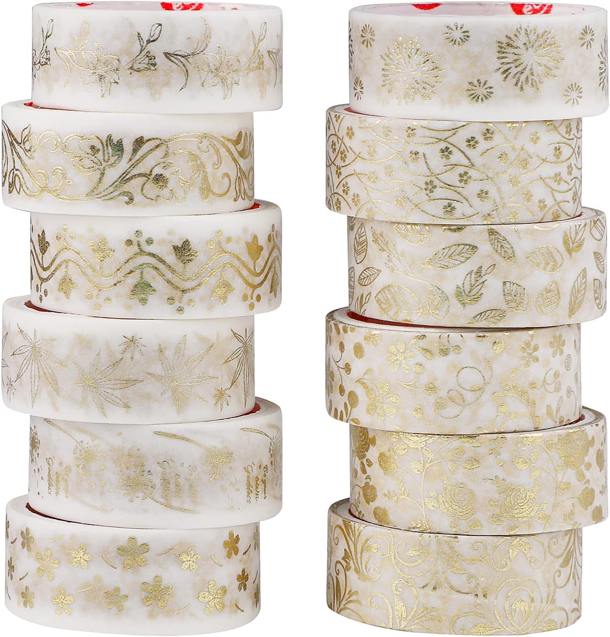 Lot De 20 Rouleaux Washi Tape – Multicolore Géométrique – Pen + Gear – + Stylo