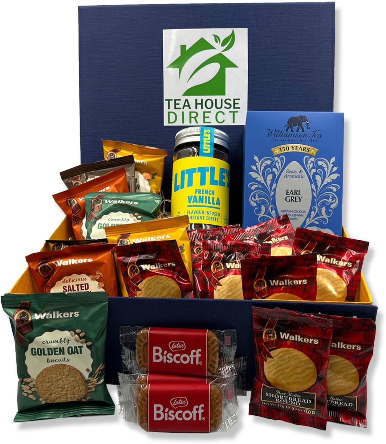 Walkers Biscuits Golden, Salted Caramel, Belgian, Stem Ginger each