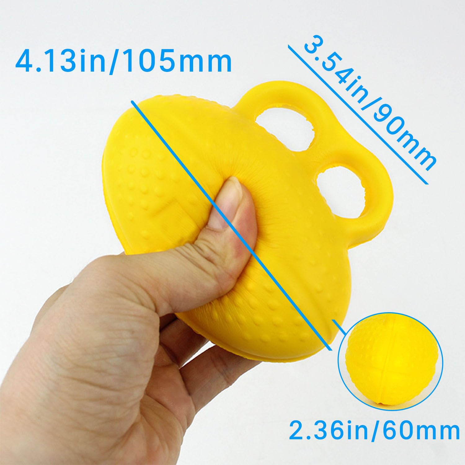 Hand Grip Strengthener for Seniors,Hand Exercise Ball for Patient Recovery Elderly Stroke Arthritis Physical Therapy Anxiety Stress Relief Pressure Squeeze for Yoga Muscles Massage — Amazon image 6