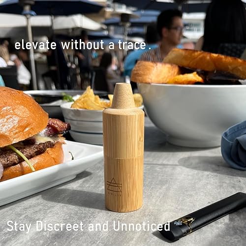 Miniatura 6 de Paquete de 3 filtros de aire de humo de bambú personal, eliminador de olores y humo, filtro compacto de tamaño de viaje, hogar y automóvil