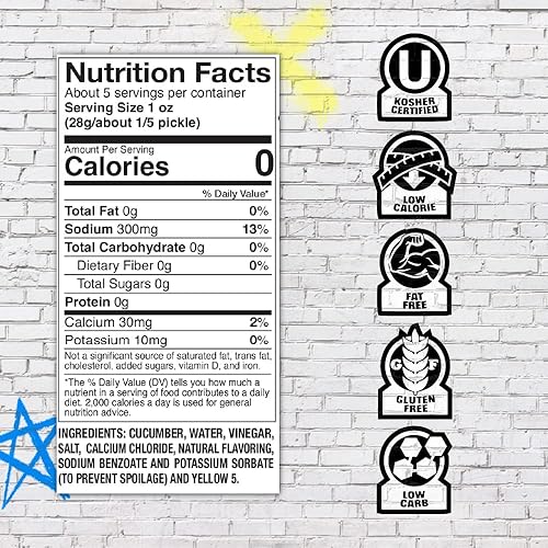 Miniatura 2 de Van Holten's Pickles - Pepinillo jumbo WARHEADS, paquete de 6