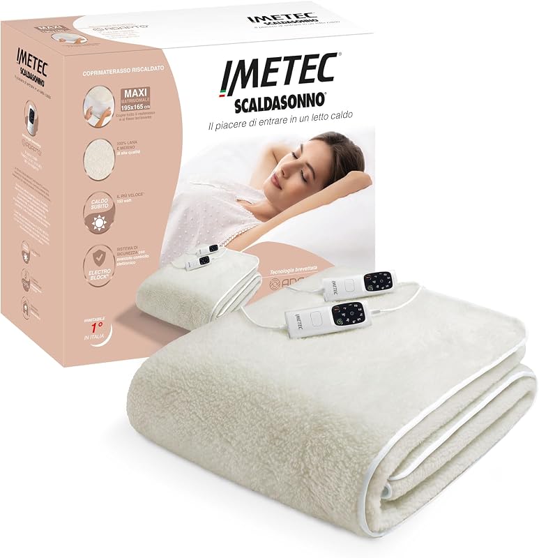Imetec Scaldasonno Adapto scaldaletto matrimoniale