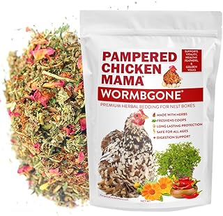 WormBGone Premium Backyard Chicken Nesting Herbs (1 Pound)