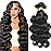 24 26 28 Inch Human Hair Bundles 12A Body Wave Bundles Human Hair Deals Quick Weave Hair Extension Natural Black