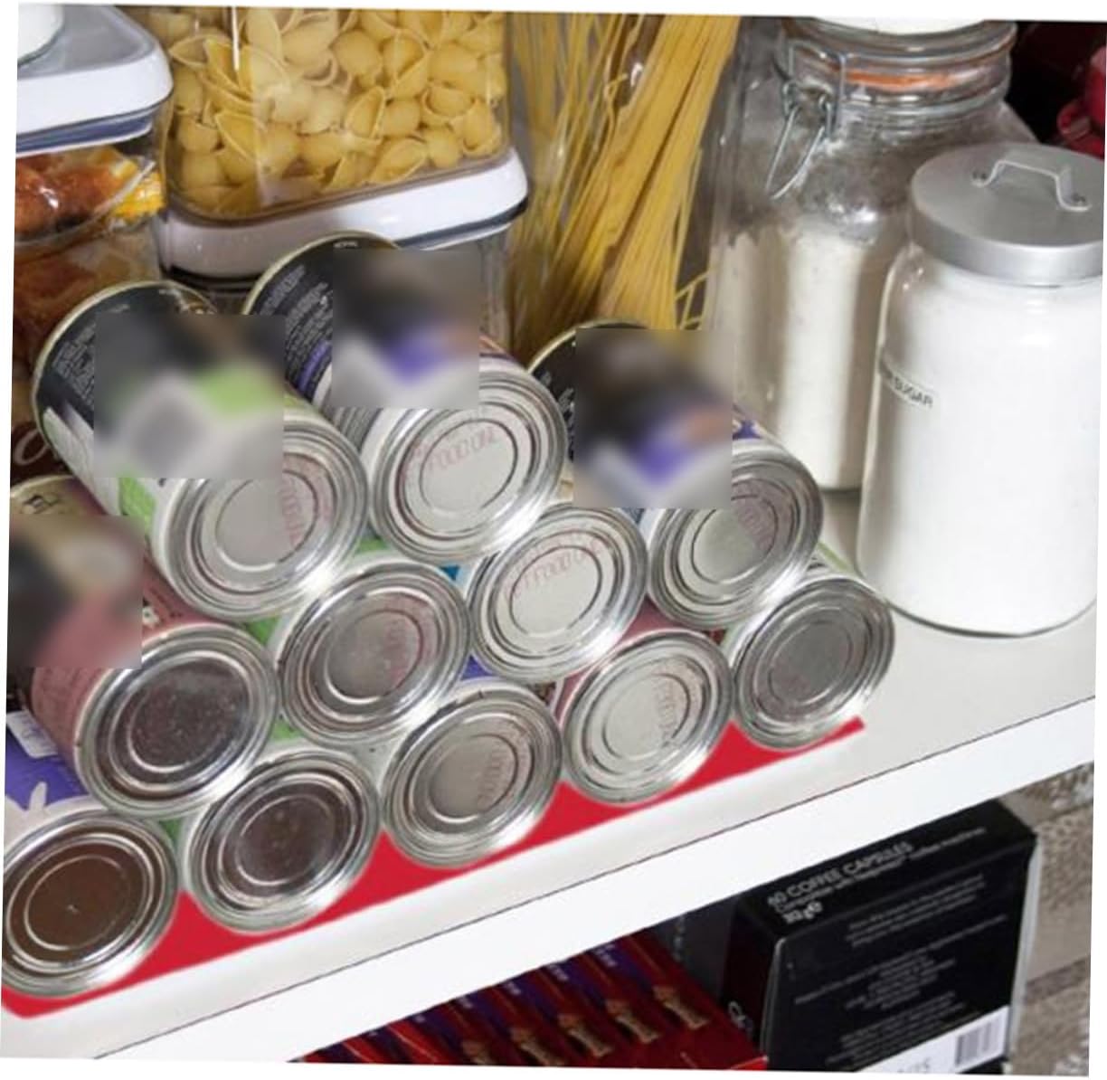 3 Piece Silicone Can Beverage Beer Rack for Fridge Storage