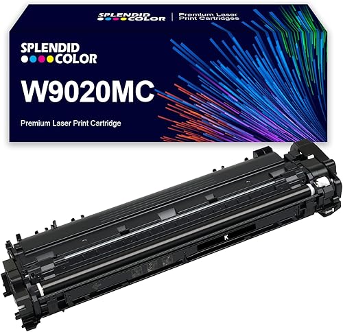 Reemplazo del cartucho de tóner negro W9020MC para impresora HP MFP E75245dn