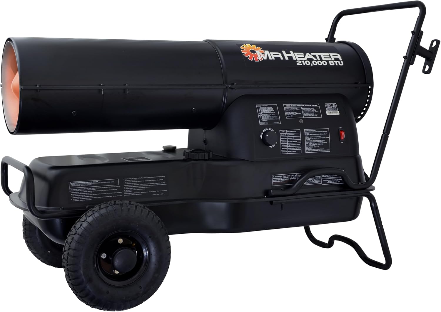 210,000 BTU Forced Air Kerosene Heater