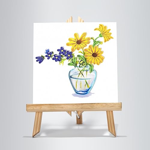 Miniatura 9 de TUMYBee Tarjeta de felicitación de feliz aniversario con nota musical de gatito y flor, tarjeta 3D Quilling para Navidad, cumpleaños, aniversario,