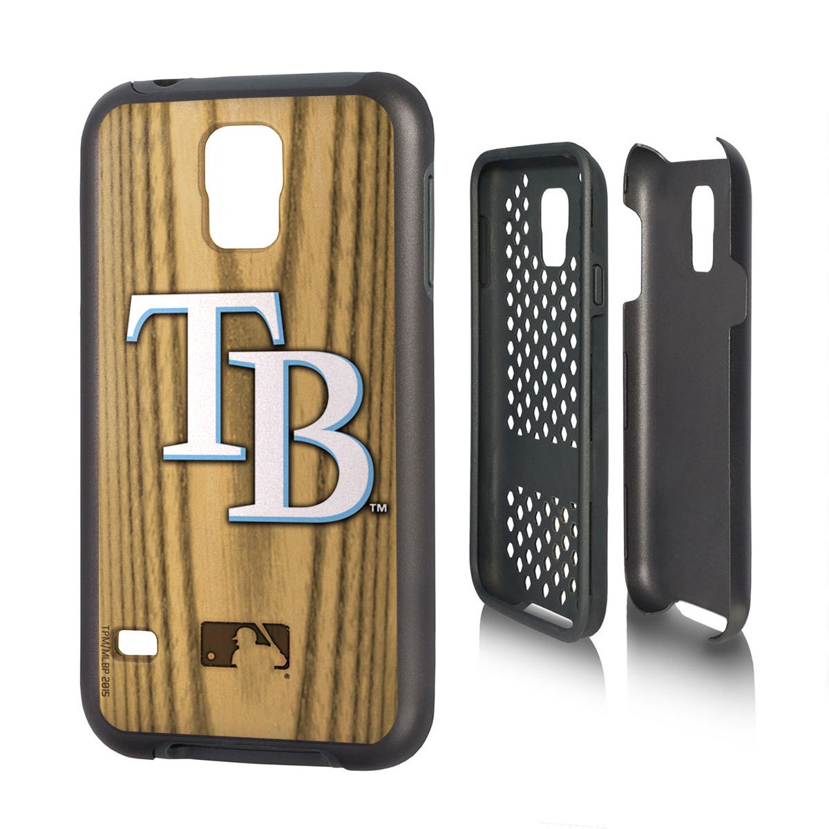 MLB Tampa Bay Rays Rugged Series Phone Case Galaxy S31, One Size, One Color