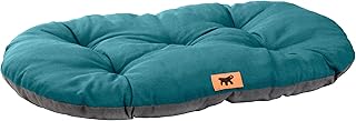 Ferplast Hundebett Relax, Hundekissen, Katzenkissen, Hundematte für Hundehütten und Autos – waschbar – aus Baumwolle mit weicher Polsterung, 55 x 36 cm. Ottanio