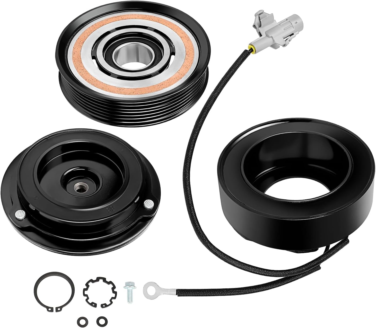 SCITOO AC Compressor Clutch Fit for Toyota for Tundra 4.7L 2000 2001 2002 2003 2004 2005 2006