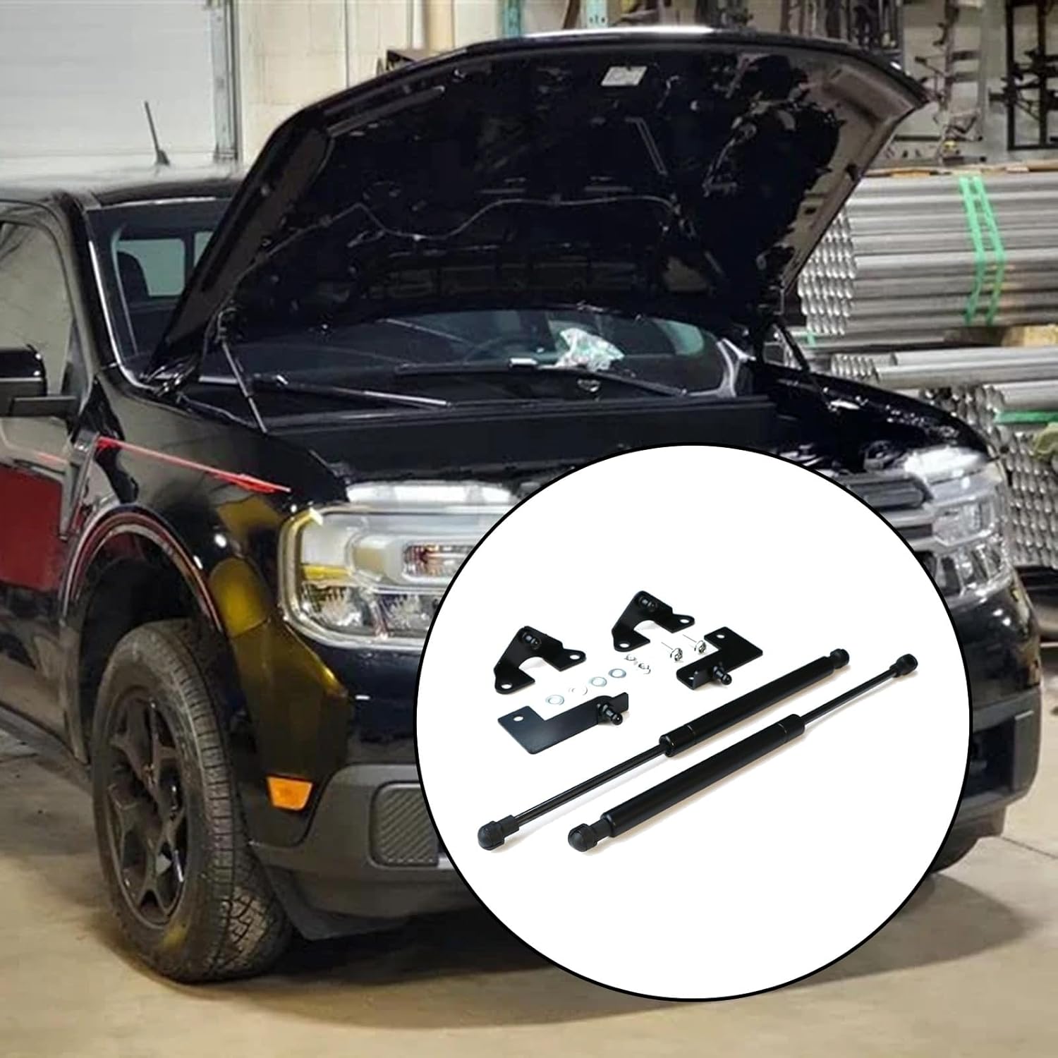 Replacement Struts Shock Spring for 2022-2024 Front Engine Hoods Lift Shock Struts Easy Installation Spring Hoods Lift