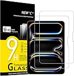 NEW'C 2 Pack Designed for iPad 9(2021)/iPad 8(2020)/iPad 7(2019) 10.2 Inch, 9th/8th/7th Generation, Screen Protector Film - Installation Frame Included