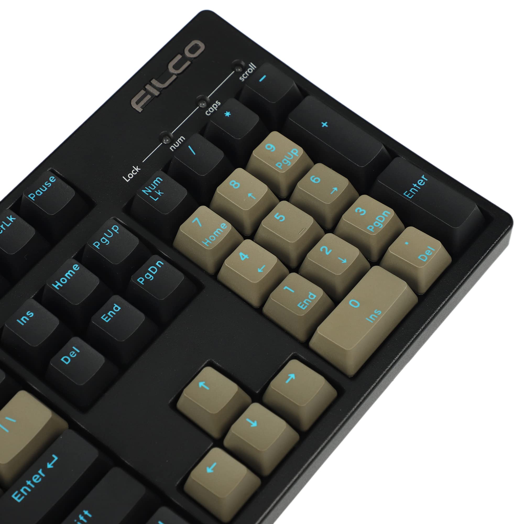 Amazon | YMDK 118 PBT ダブルショット ドルチ レッド ホワイト OEM