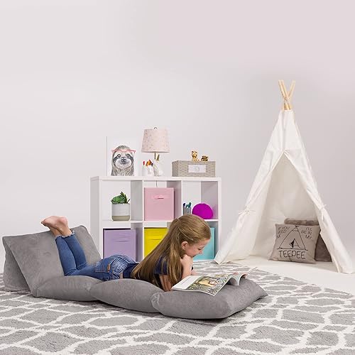 Miniatura 24 de Funda de almohada de suelo para niños, fundas de cojín y tumbona de alta calidad para almohadas (almohadas King no incluidas), regalos para niñas