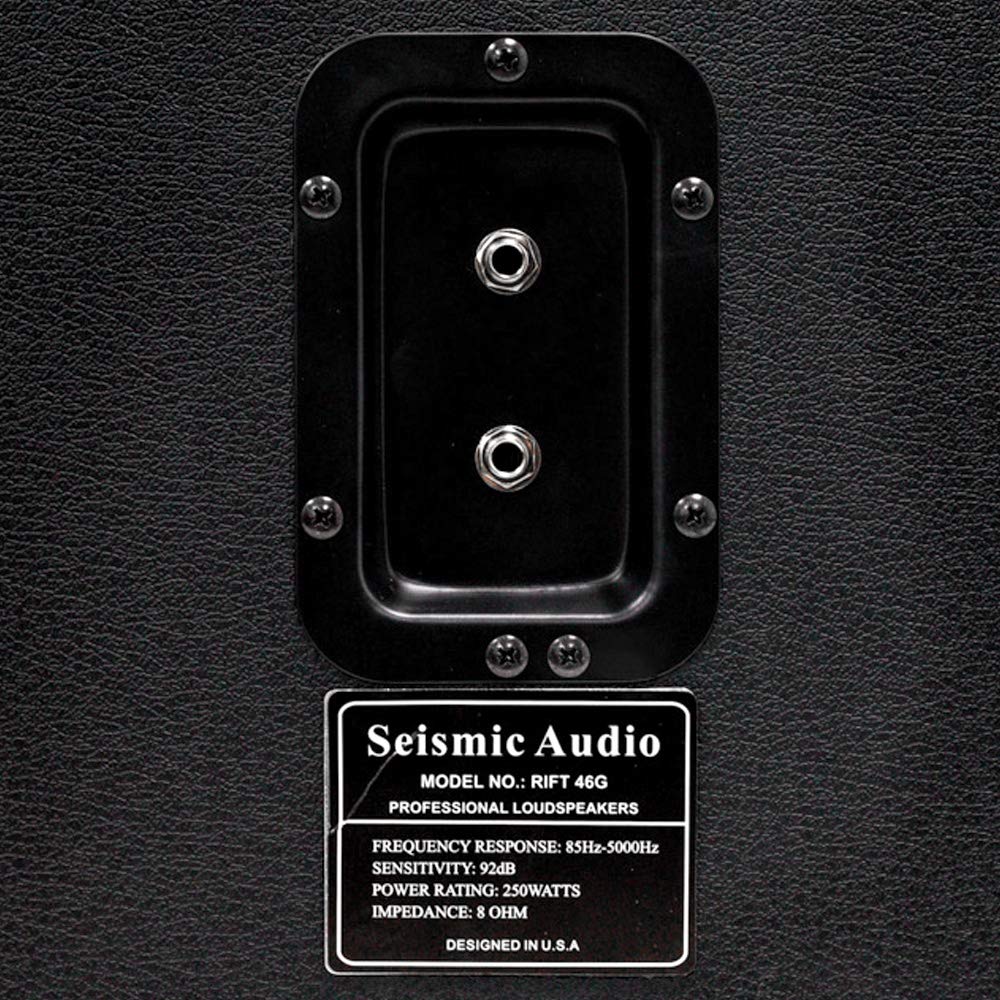 Amazon.com: Seismic Audio - SA-Rift_46G - 4x6 Bass / Guitar