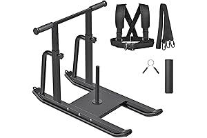 Adjustable Height Weight Training Titan Sled - Workout Sled for Enhancing Muscle...