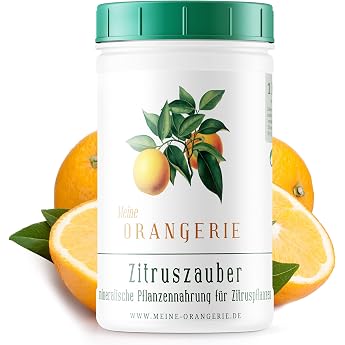 My Orangery Citrus Fertiliser for All Citrus Plants [1 kg] - Premium Plant Fertiliser - Professional Citrus Fertiliser for Lemon Tree Orange Tree Lime and Many More 1000 g