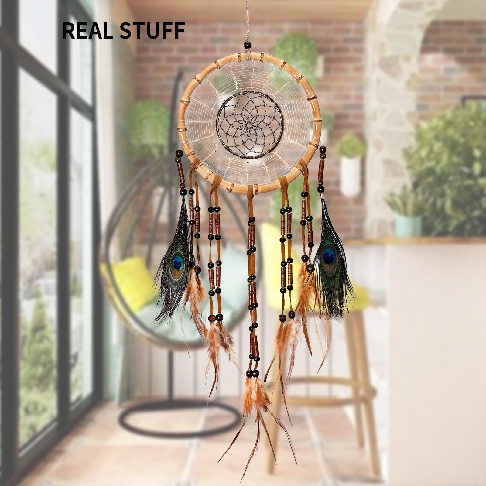 Bambus Traumfnger Gross, Handgemachter Premium Dreamcatcher, Indianer Deko  fr Gro und Klein, Hippie Deko, Bambus Deko : Amazon.de: Kche, Haushalt &  Wohnen