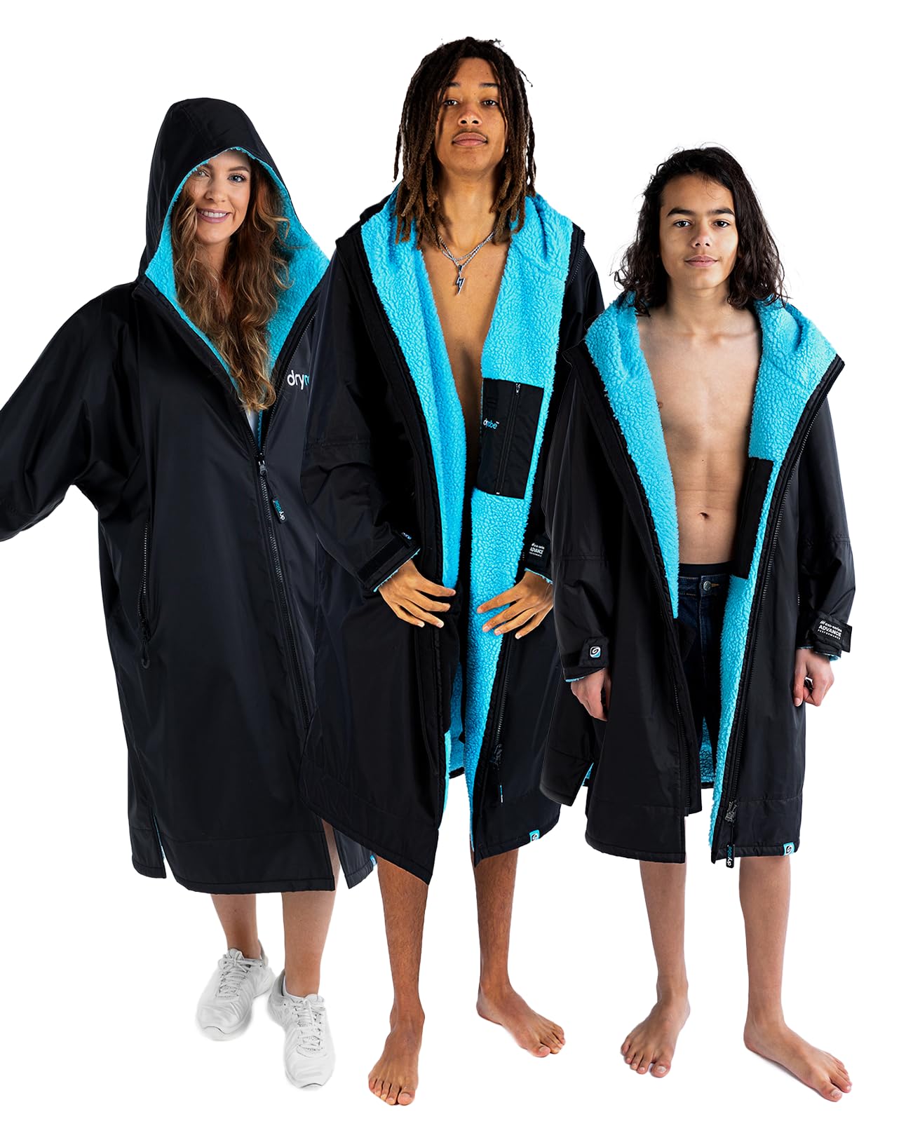 Dryrobe Advance LONG SLEEVE Waterproof Changing Robe