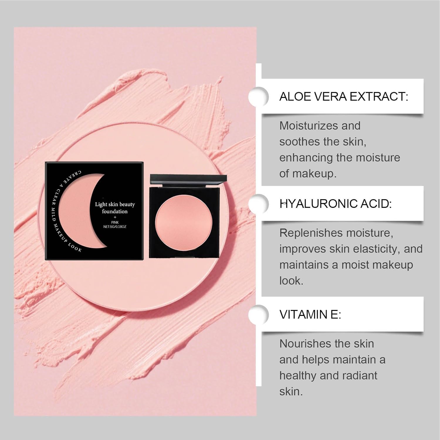 Under Eye Brightener Concealer,Effectively Cover Dark Circles,Eye Brightener Powder,Concealer Correct and Conceal Imperfections, for All Skin Types Longwear (3Pcs)
