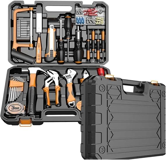 Repair Tool Set Complete Tools Set Hand Tools Complete Toolbox Mechanical Workshop Electrician Woodworking Screwdriver Multimeter Multitool Tool