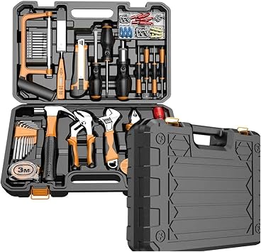 Repair Tool Set Complete Tools Set Hand Tools Complete Toolbox Mechanical Workshop Electrician Woodworking Screwdriver Multimeter Multitool Tool