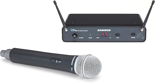 Miniatura 2 de Samson Technologies Concert 88x - Sistema inalámbrico de mano con micrófono Q7 (banda D) (SWC88XHQ7-D), color negro