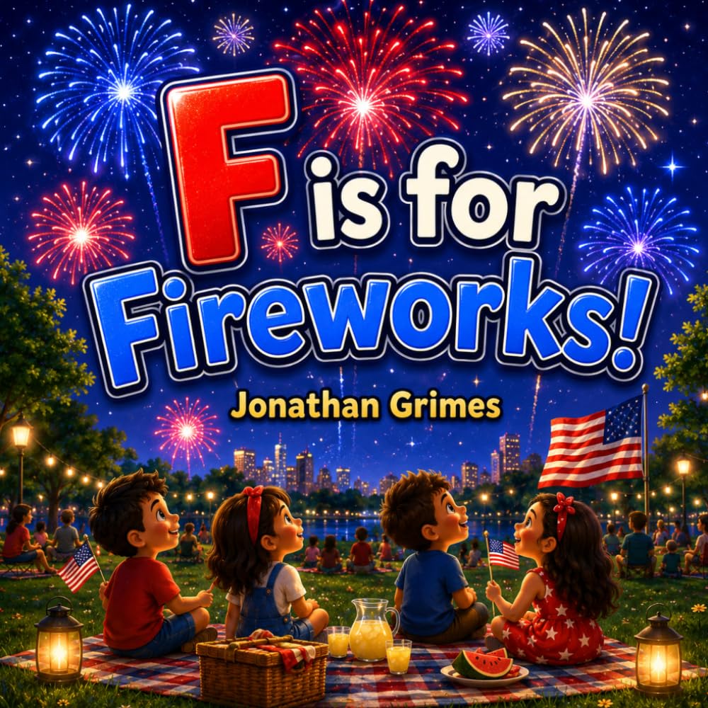F is for Fireworks!: A Fun Fourth of July ABC Book for Toddlers and Preschoolers
