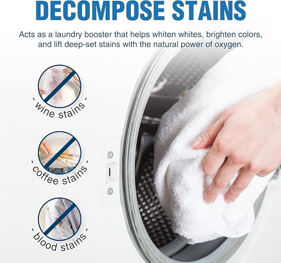 10LBs Sodium Percarbonate Oxygen Bleach Powder & Laundry Booster
