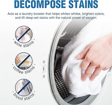 10LBs Sodium Percarbonate Oxygen Bleach Powder & Laundry Booster