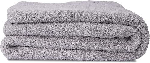 Miniatura 6 de Quinnsus Manta de punto súper suave, ligera, cálida y esponjosa, para sofá y cama, 50 x 60 pulgadas (gris)