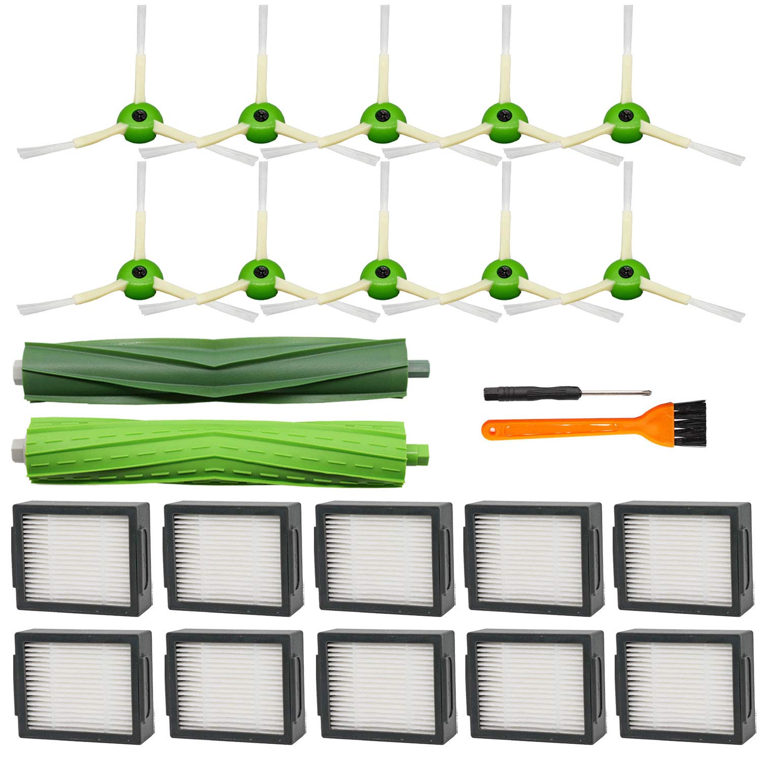 Buy Lemige 21 Pack Replacement Parts for iRobot Roomba I&J&E Series i7