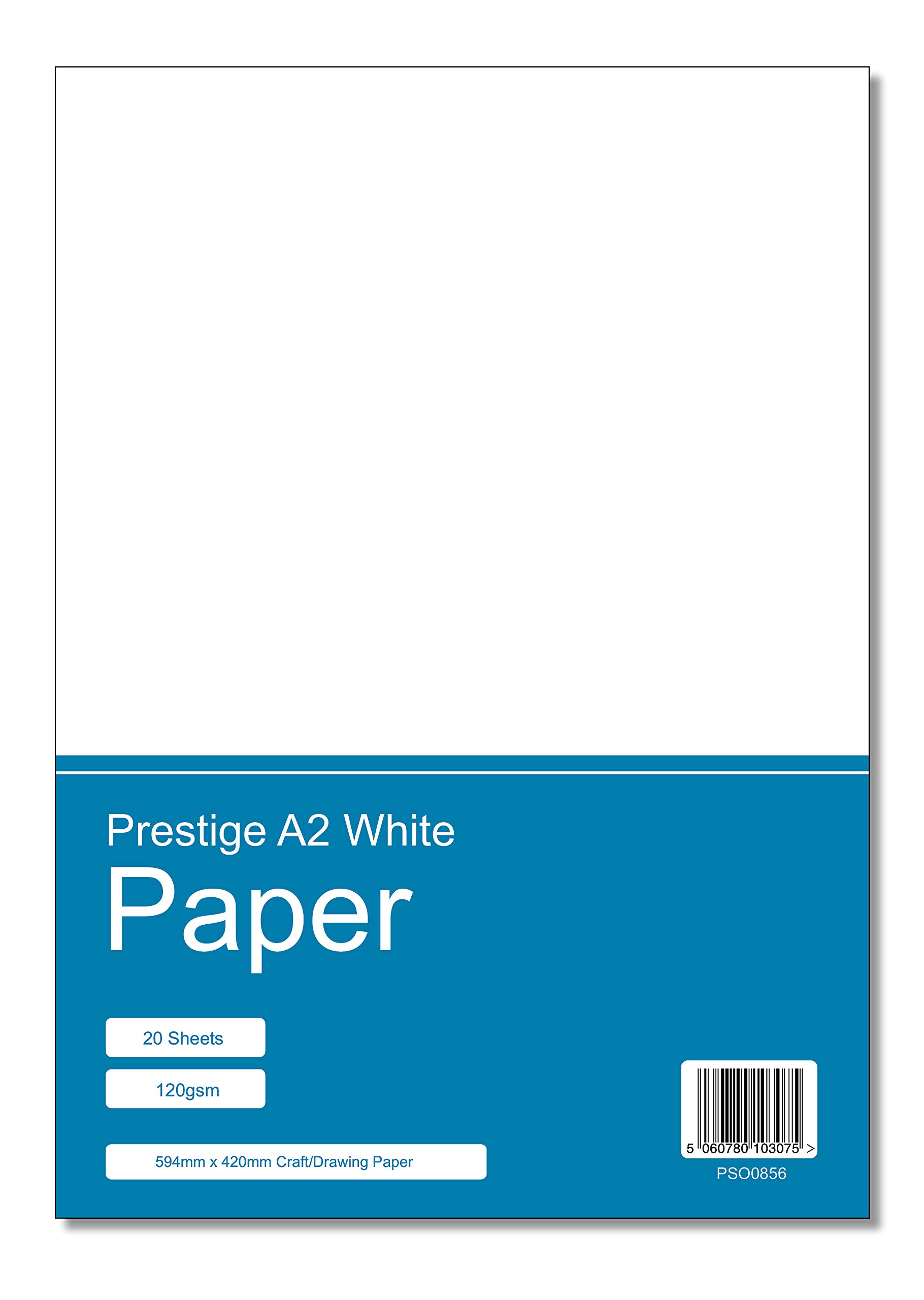 Prestige A2 Pastel Yellow 100gsm Craft Paper X 10 Sheets - (594mm X 420mm - View #2