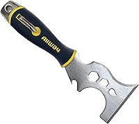 Vista 4 de ALLWAY UXG12 - Multiherramienta de acero inoxidable 12 en 1 para pintor profesional con extremo de martillo