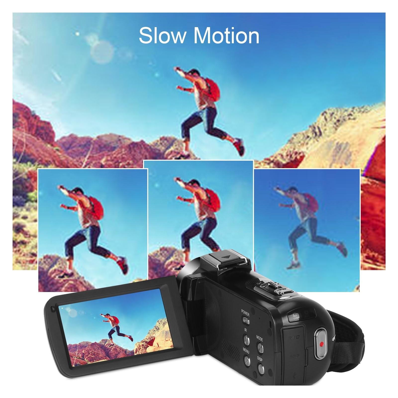 Amazon.co.jp: デジカメ 48MP WIFI ビデオカメラ 4K デジタル Vlog 